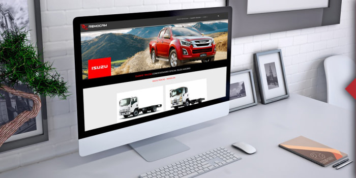 Remocam Trucks S.L. estrena web